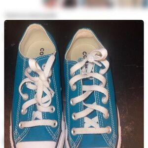 Unisex Converse Teal Canvas Sneakers